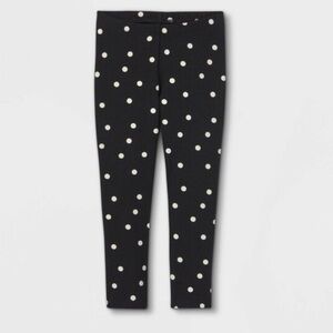 Cat and Jack polkadot leggings